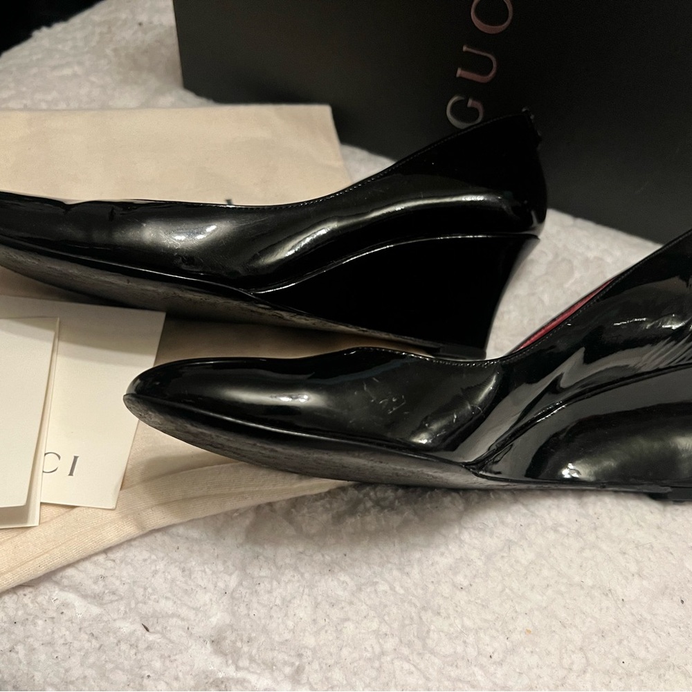 Gucci Black Wedges - Picture 6 of 10